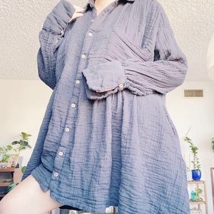 Free People oversized long sleeve